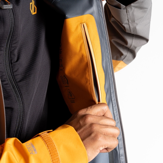 Men's Endurance II Jacket Granite Grey & Desert Sun 