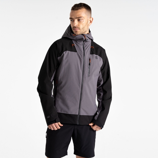 Men's Torrek II Waterproof Jacket Black & Boulevard 