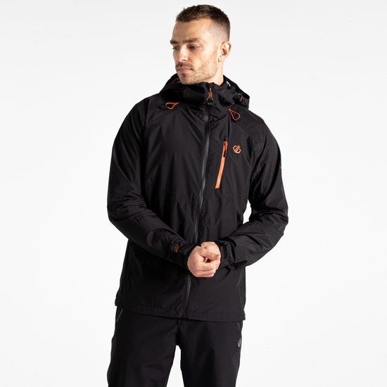 Men's Breathe Out Waterproof Jacket Black 