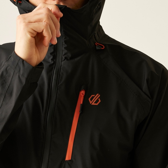 Dare 2b - Veste imperméable pour homme Breathe Out Noir