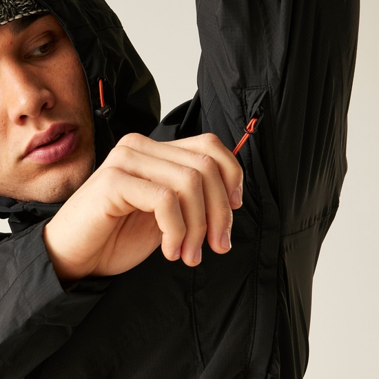 Dare 2b - Veste imperméable pour homme Breathe Out Noir