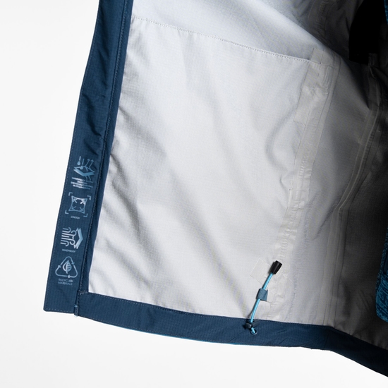 Men's Breathe Out Waterproof Jacket Bluesteel