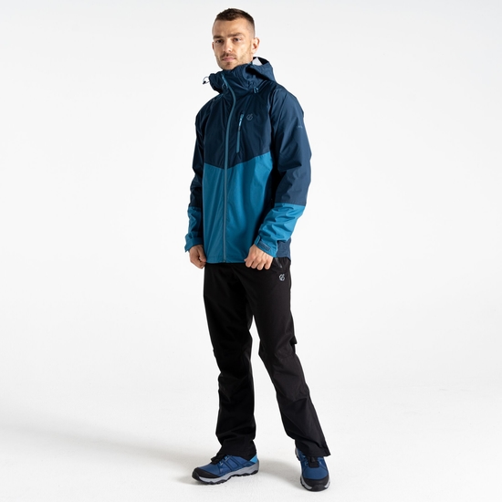 Men's Breathe Out Waterproof Jacket Bluesteel
