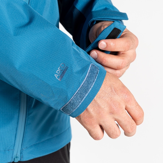 Men's Breathe Out Waterproof Jacket Bluesteel