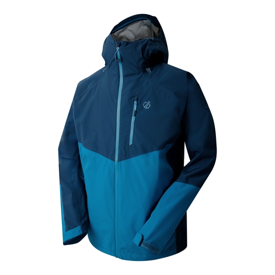Men's Breathe Out Waterproof Jacket Bluesteel
