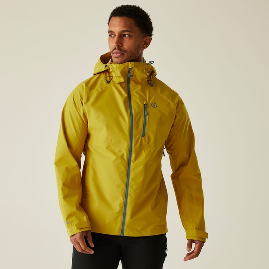 Men's Breathe Out Waterproof Jacket Yellow Gold 