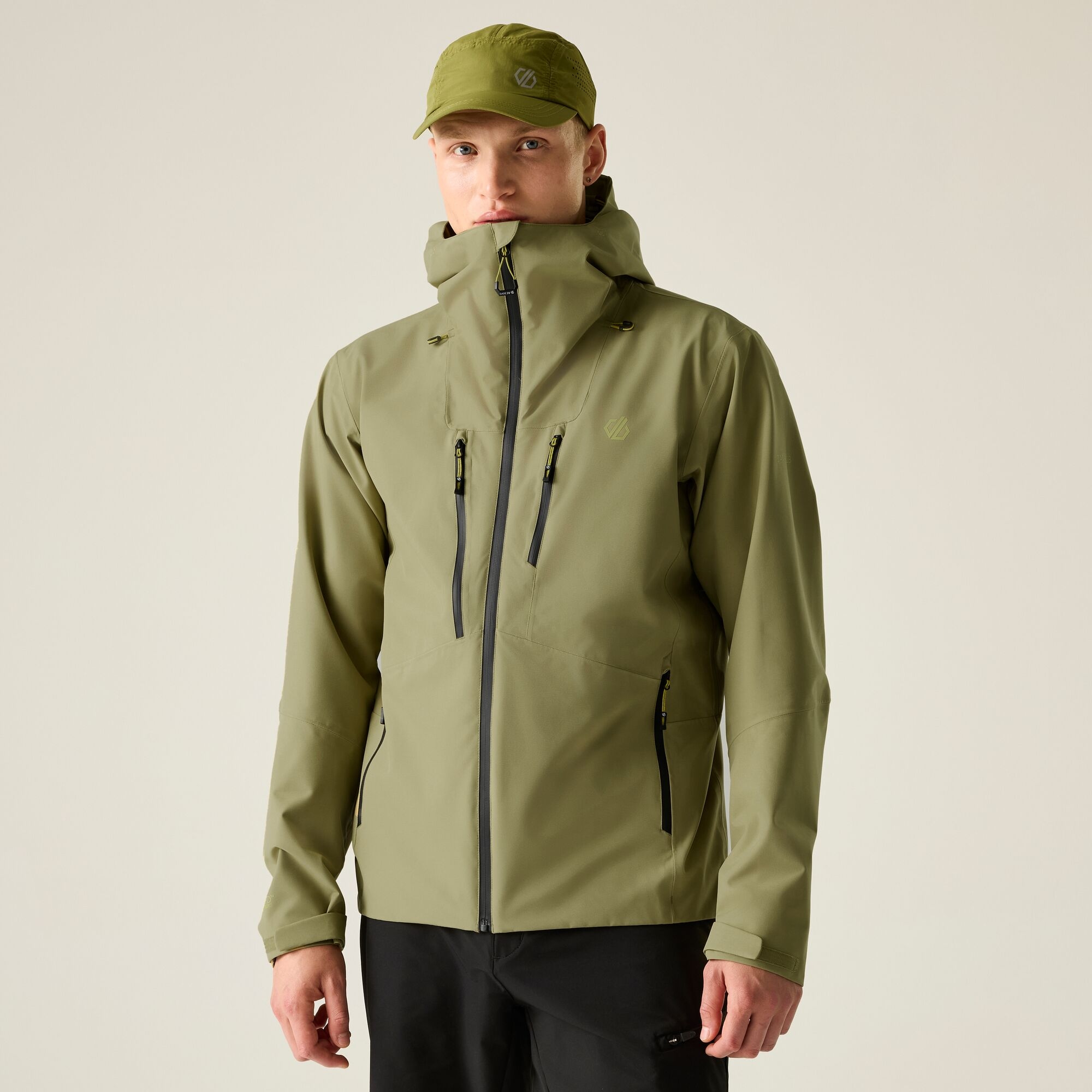 Dare 2B Men's Green Waterproof Arising Iv Jacket Size: Xl
