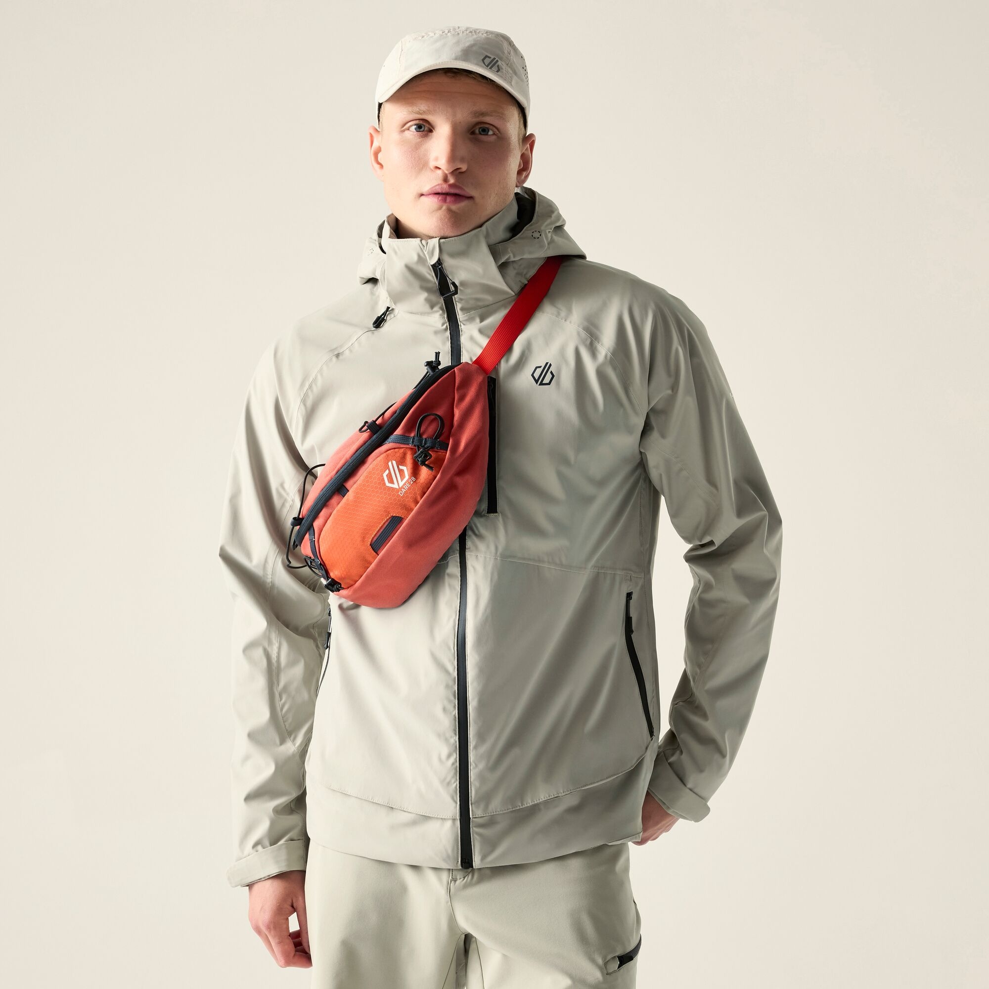 Dare 2B Men's White Waterproof Switch Out Iii Jacket Size: Xxxl