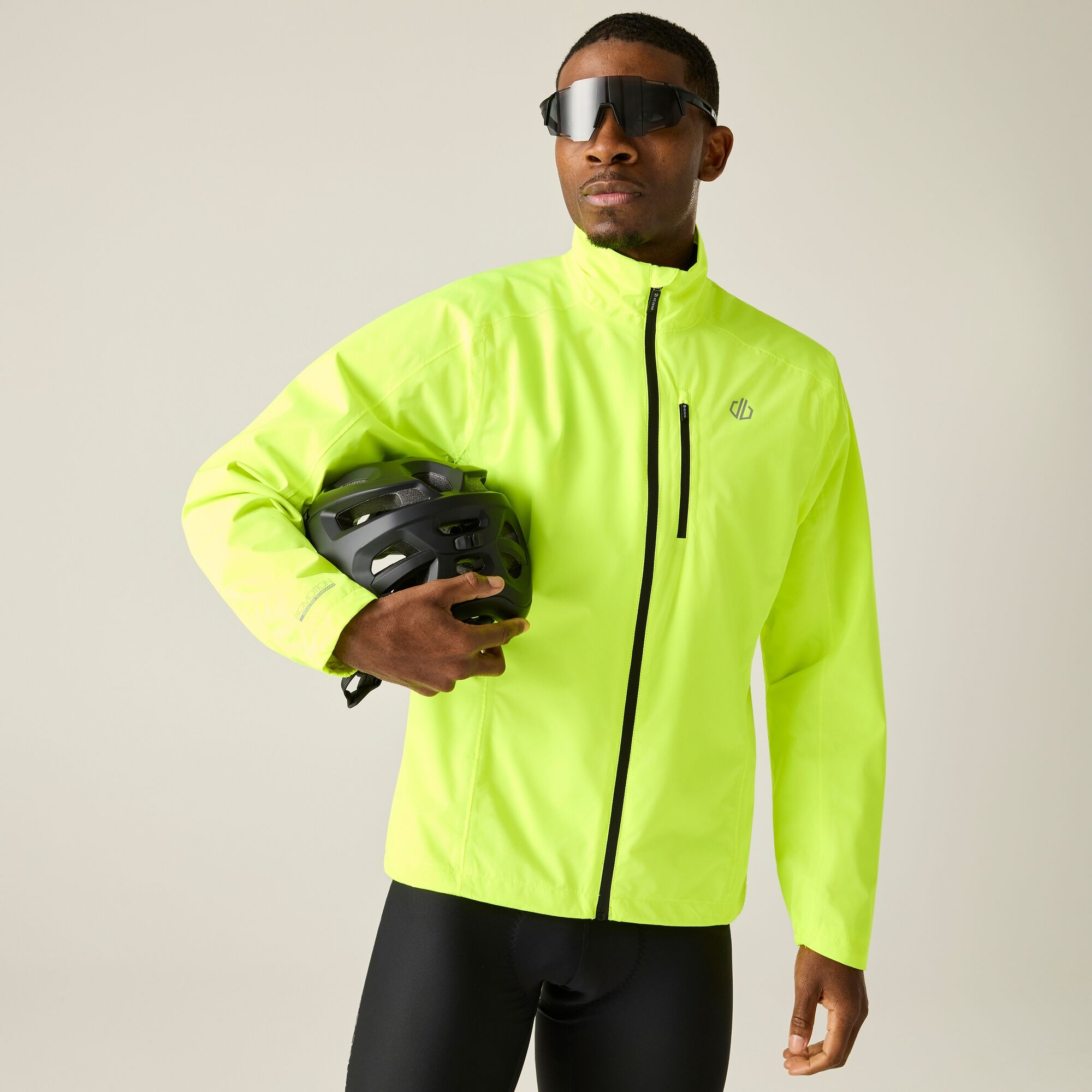 Dare 2B Men's Green Waterproof Tor Cycle Jacket Size: S - Image 3