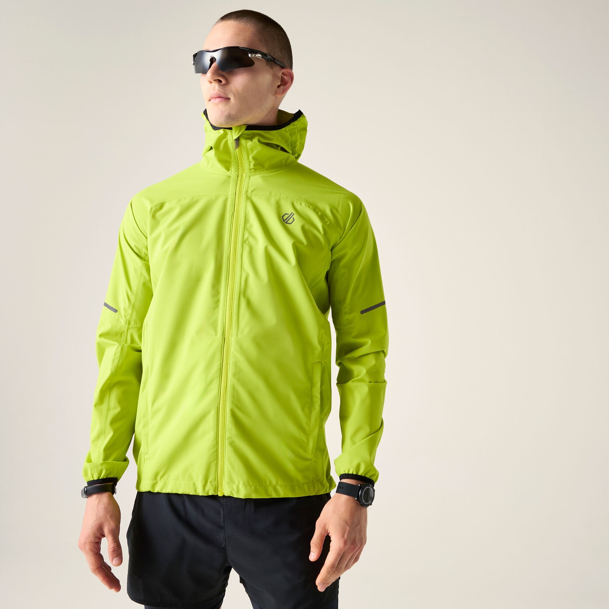 Dare 2B Men's Green Waterproof Ultra-Light Jacket Size: S