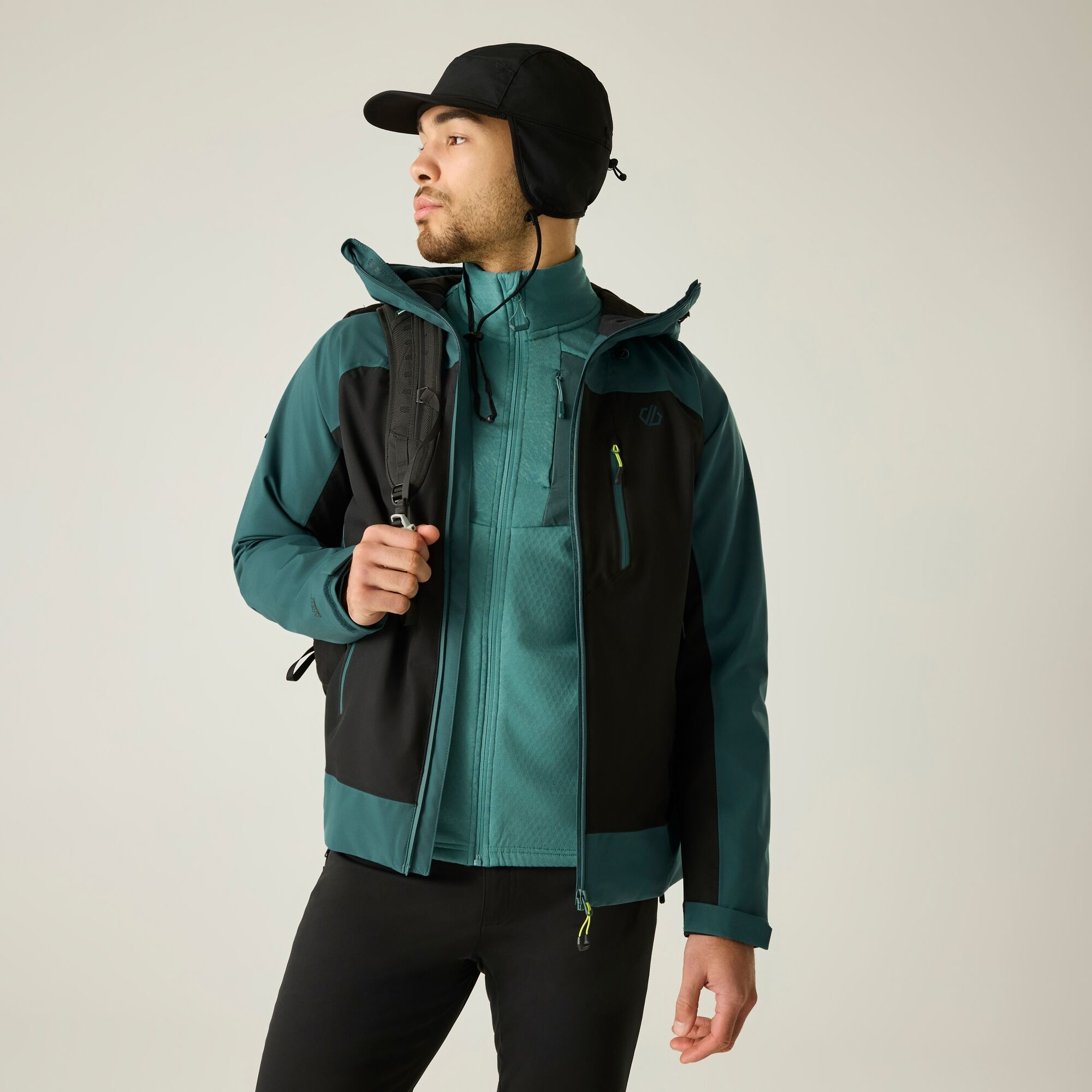 Dare 2B Men's Torrek Iii Ski Jacket - Mediterranea/Bl - S - Image 4