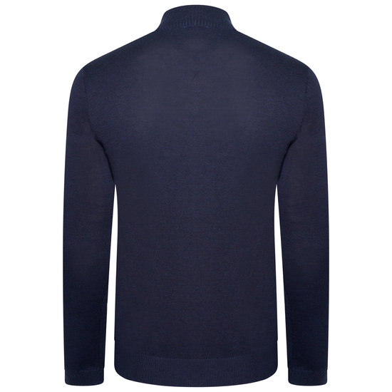 Men's Unite Us Half Zip Knit Sweater Nightfall Navy