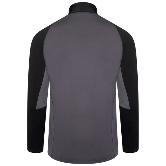 Sous-couche stretch zippée Homme Fuser Gris