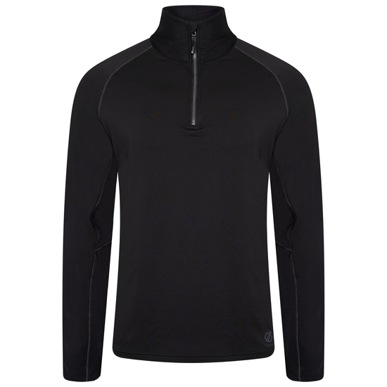 Men's Fuser Half Zip Core Stretch Midlayer Black