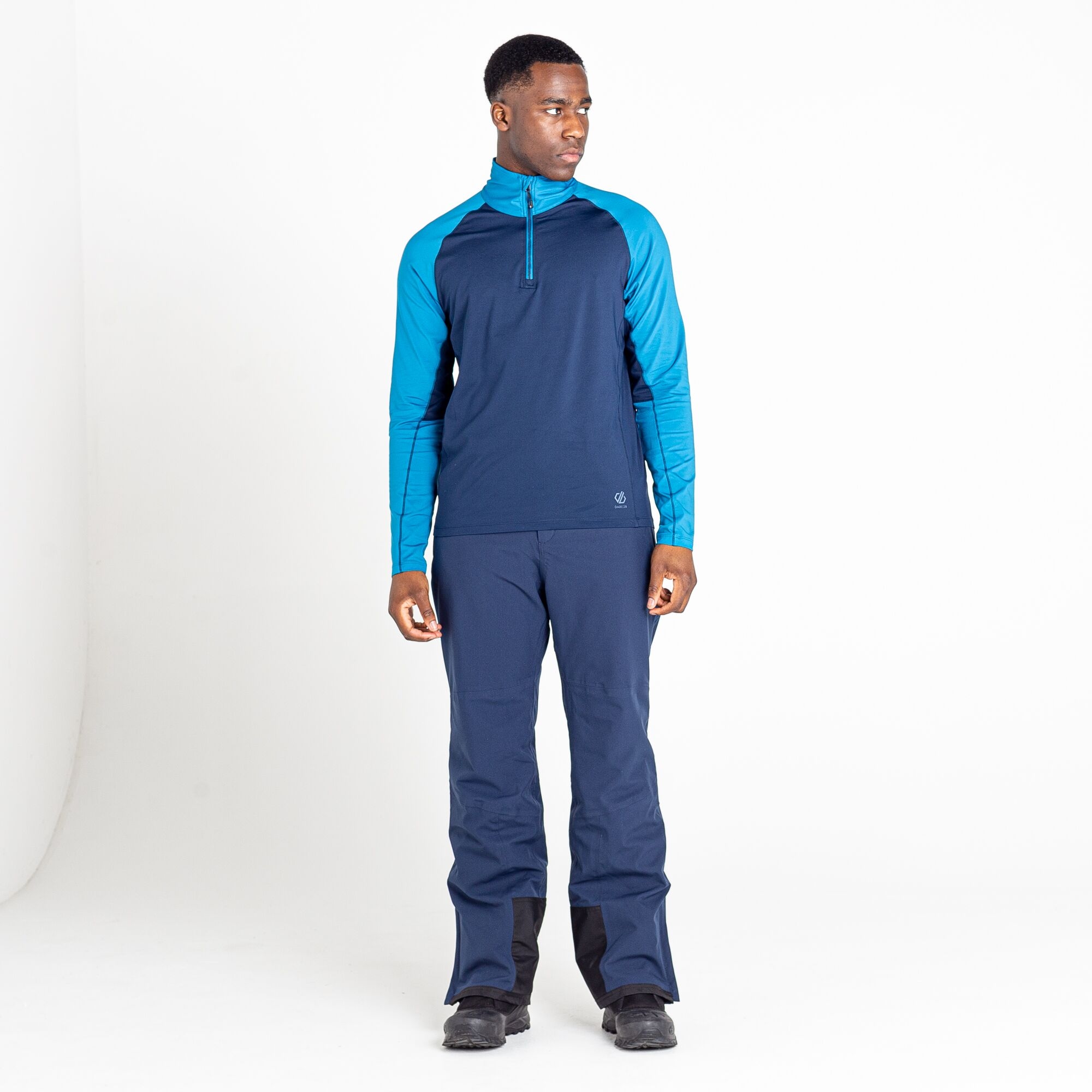 Dare 2B Unisex Blue Men's Fuser Core Stretch Midlayer Size: S