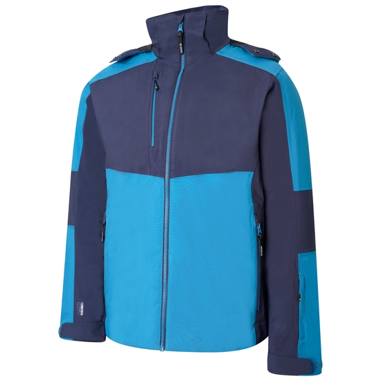 Men's Emulate Ski Jacket Dark Methyl Nighfall Navy