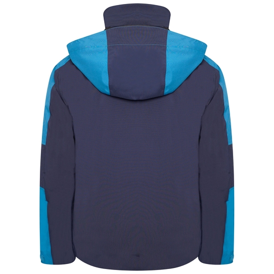 Men's Emulate Ski Jacket Dark Methyl Nighfall Navy