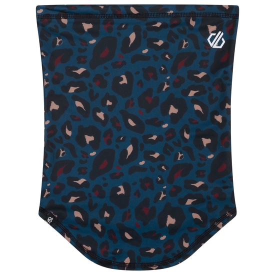 Niveous Neck Gaitor Moonlight Denim Animal Print
