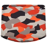 Puffins Orange Camo Print