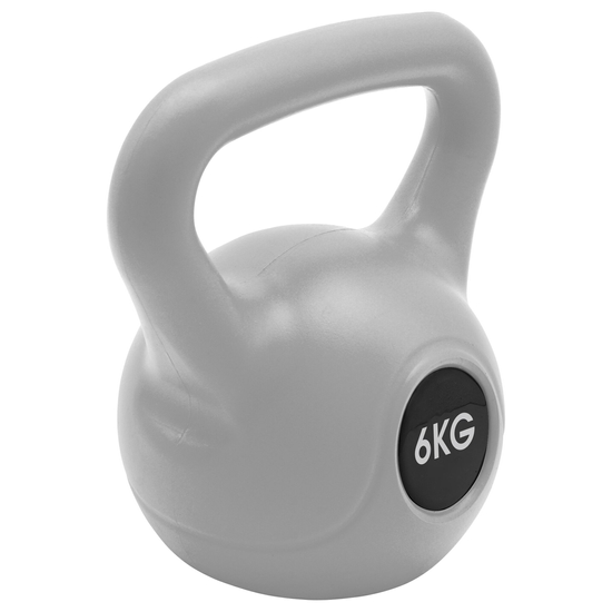 Kettlebell 6kg Grey