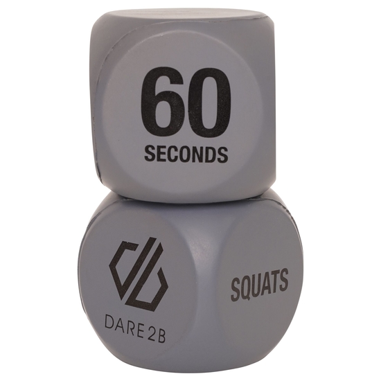 Exercise Dice Ebony Grey
