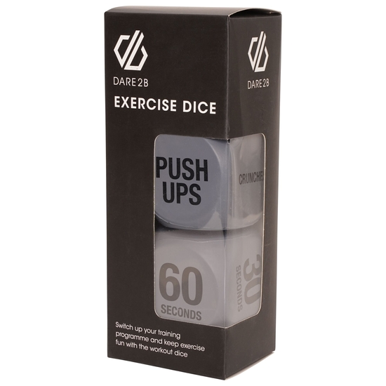 Exercise Dice Ebony Grey