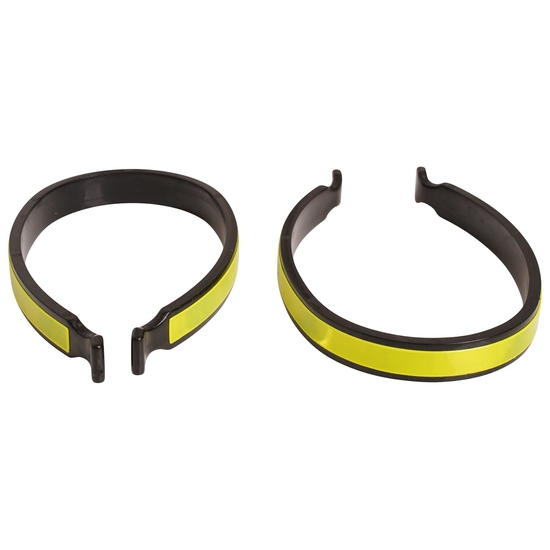 Reflective Trouser Clips Black