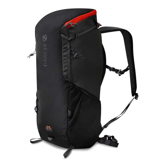 Torrek Mountain 25L Backpack  Black & Ebony Grey