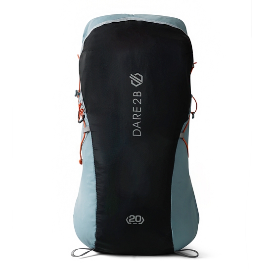Unisex Packaway 20L Rucksack Black & Lead Grey 