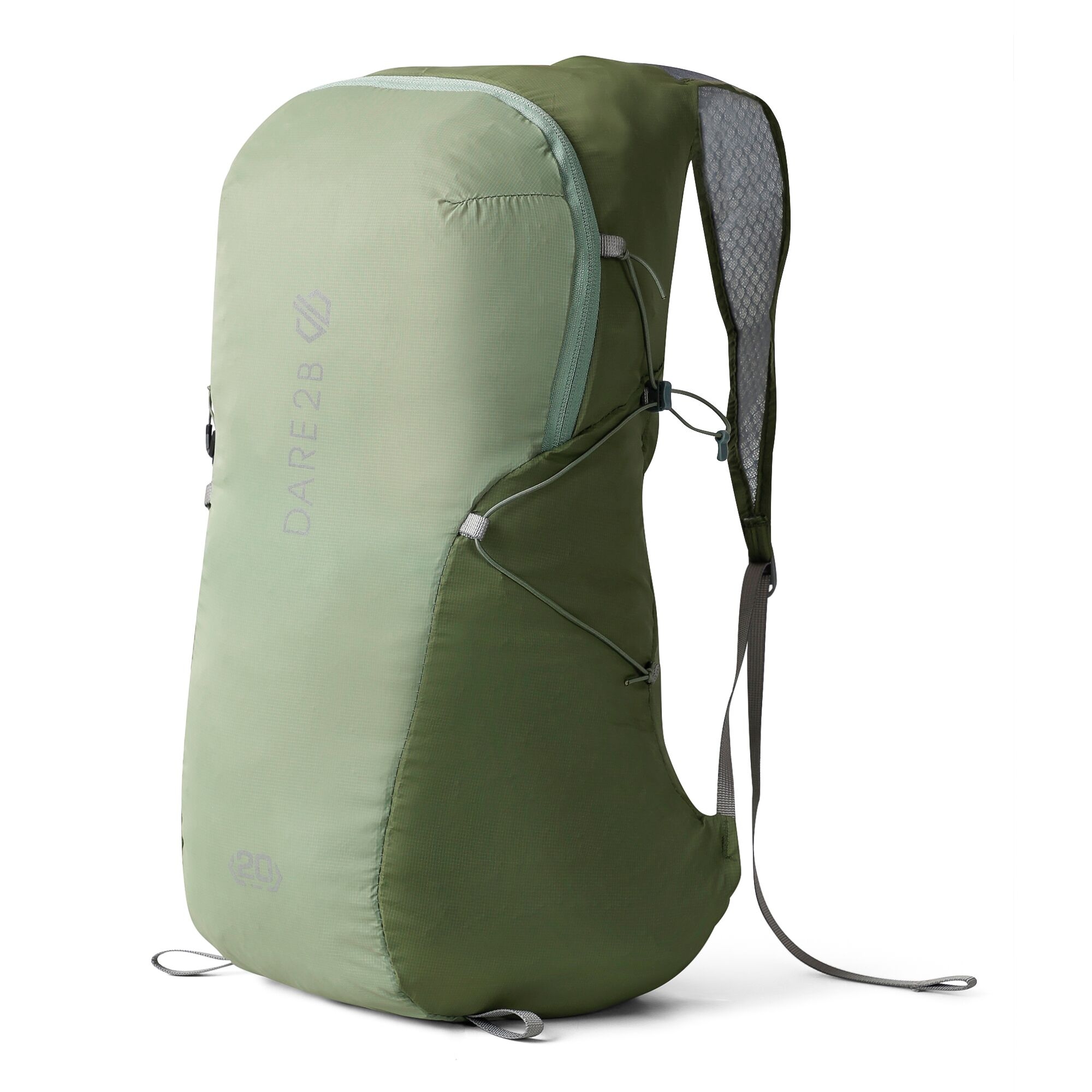 Dare 2B Unisex Packaway 20L Rucksack Green - Image 3
