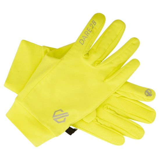 Erwachsene Cogent II Fahrradhandschuhe Gelb