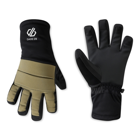 Unisex Freeride Waterproof Gloves Olive Green