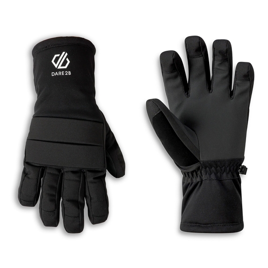 Unisex Freeride Waterproof Gloves Black