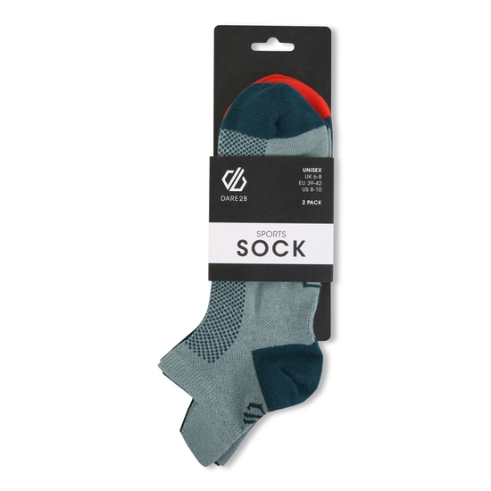 Les chaussettes Accelerate pour adultes. Dans un lot pratique de 2 Gris
