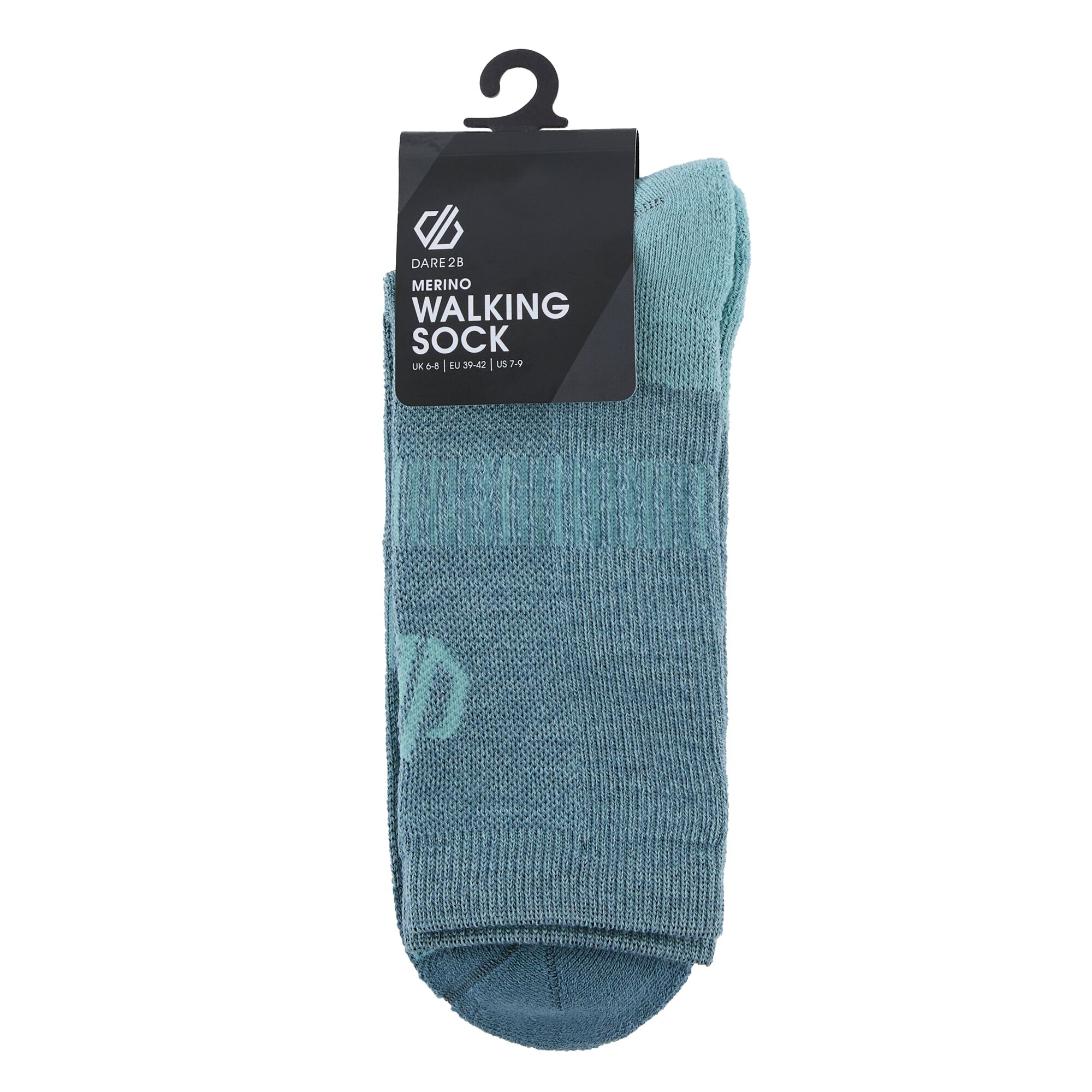 Dare 2B Unisex Green Merino Walking Socks, Merino Wool, Merino Wool Size: Uk 3-5