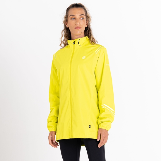 Unisex Illume Waterproof Jacket Neon Spring