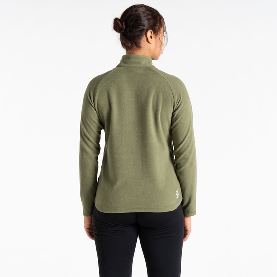 Damen Freeform II leichtes Fleece Olivgrün