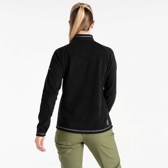 Polaire Femme FREEFORM II avec ouverture 1/2 zip Noir