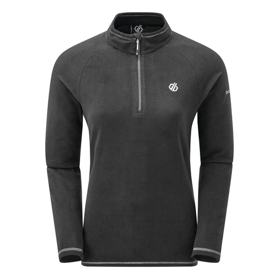 Polaire Femme FREEFORM II avec ouverture 1/2 zip Noir