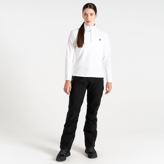 Polaire Femme FREEFORM II avec ouverture 1/2 zip Blanc