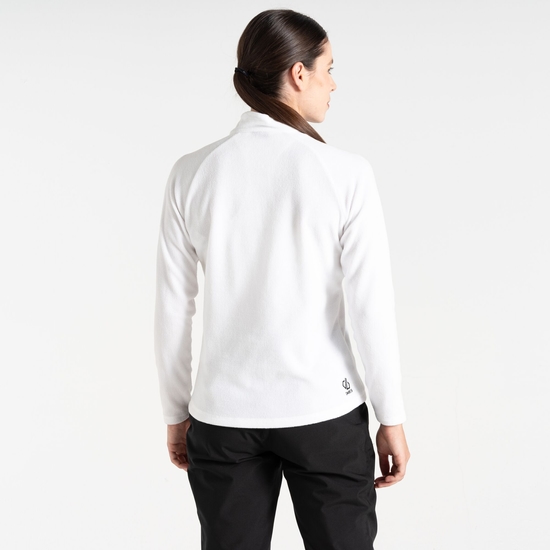 Polaire Femme FREEFORM II avec ouverture 1/2 zip Blanc