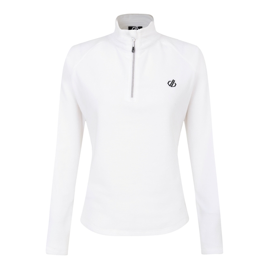 Polaire Femme FREEFORM II avec ouverture 1/2 zip Blanc
