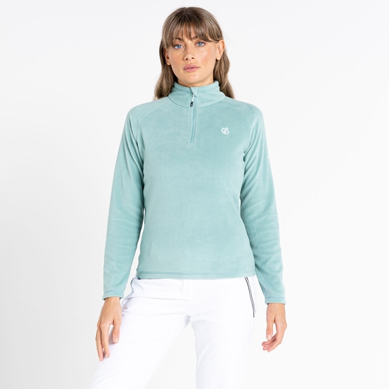 Polaire Femme FREEFORM II avec ouverture 1/2 zip Bleu