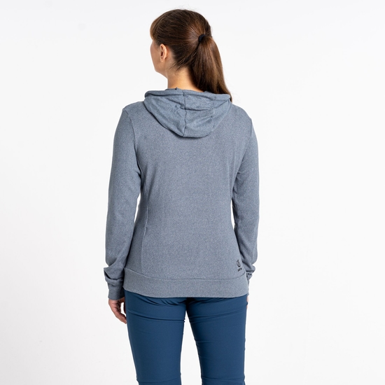 Women's Out & Out Overhead Hooded Fleece Orion Grey Marl