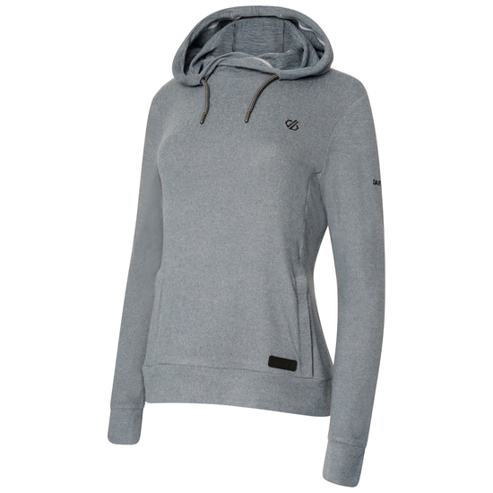 Women's Out & Out Overhead Hooded Fleece Orion Grey Marl