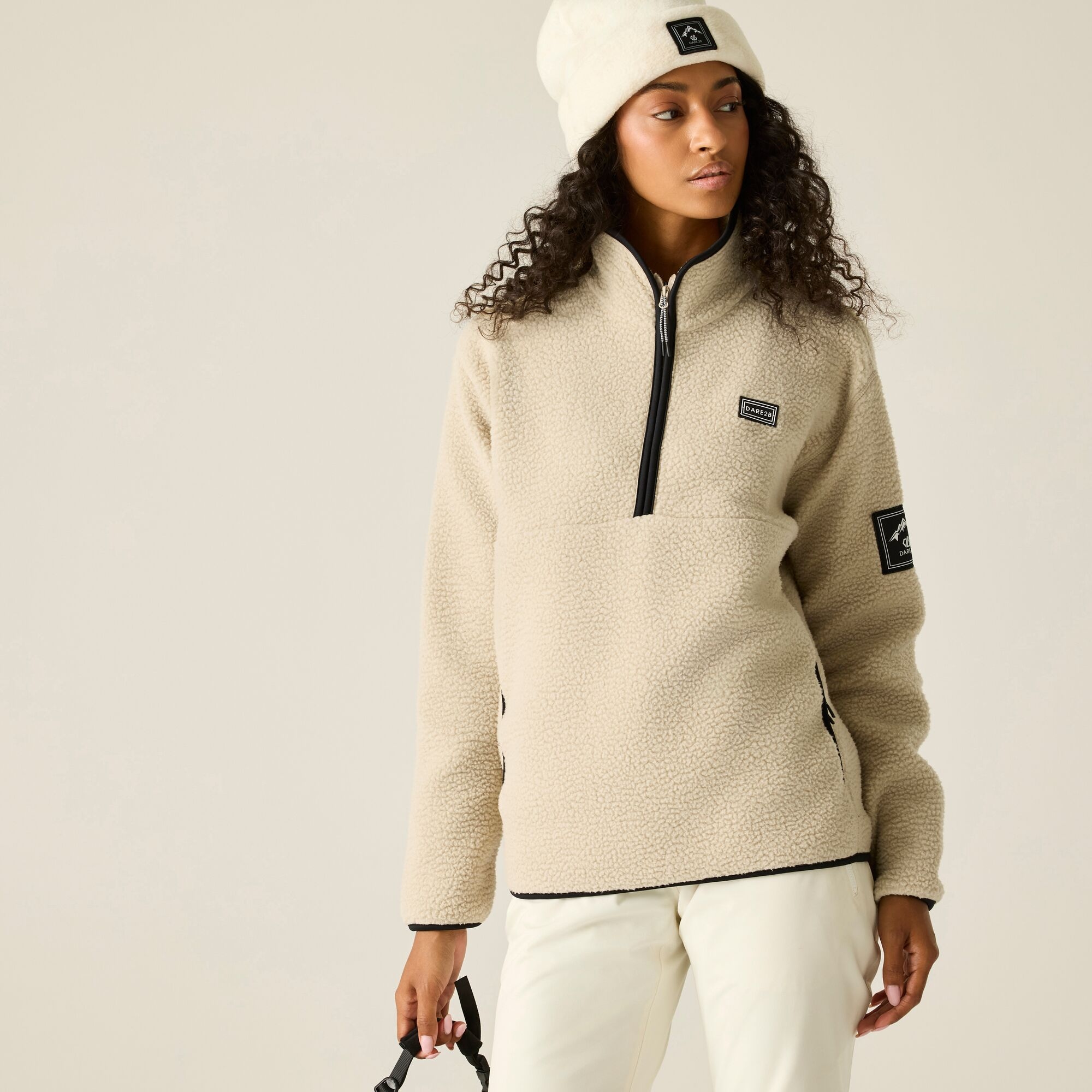 Dare 2B Women's White Slide Out Fleece Size: 14