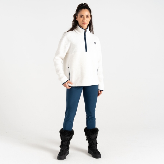 Women's Slide Out Fleece Cream