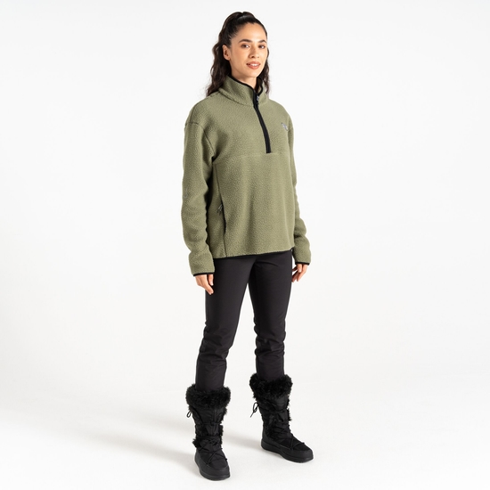 Women's Slide Out Fleece Olivine Green