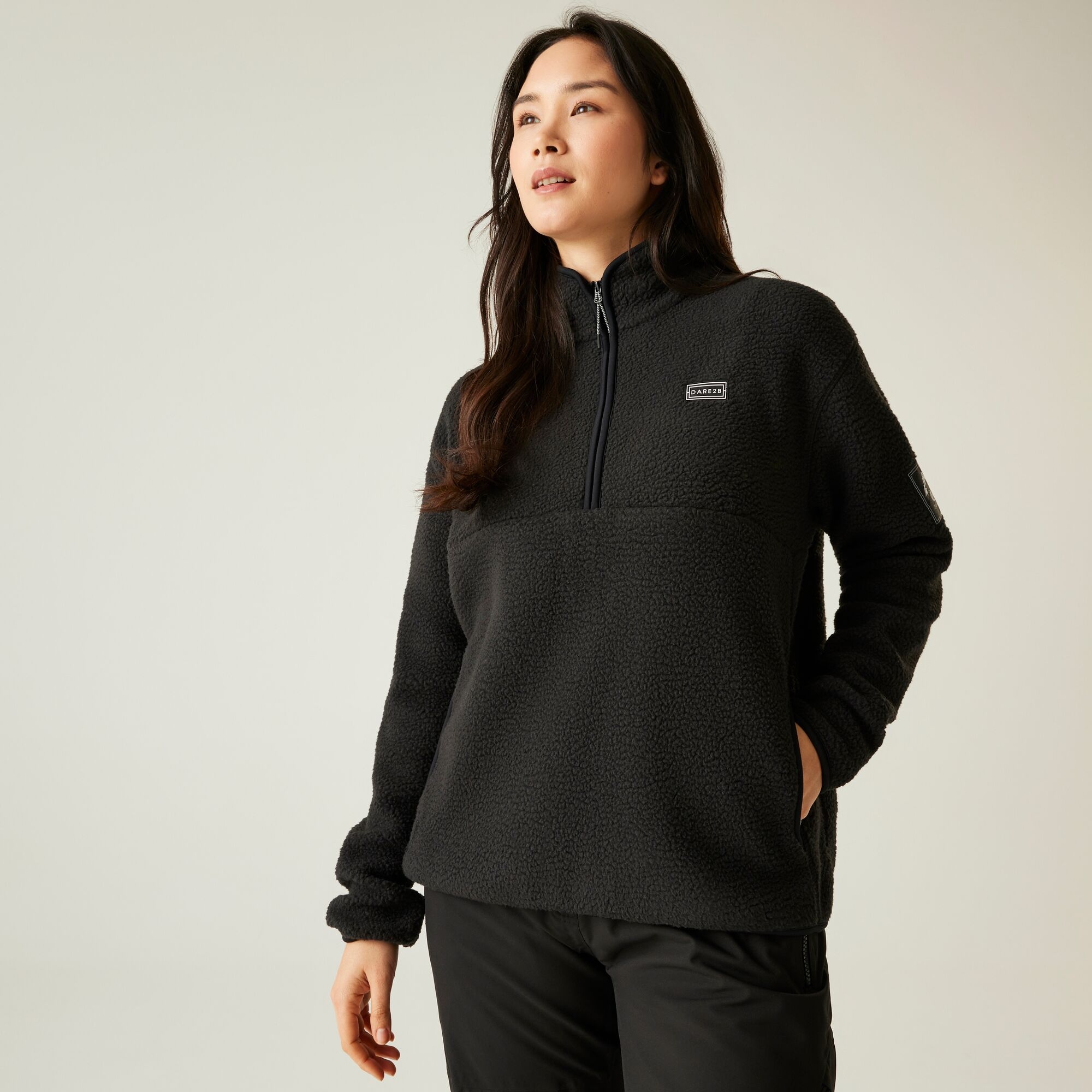 Dare 2B Women's Black Slide Out Fleece Size: 6
