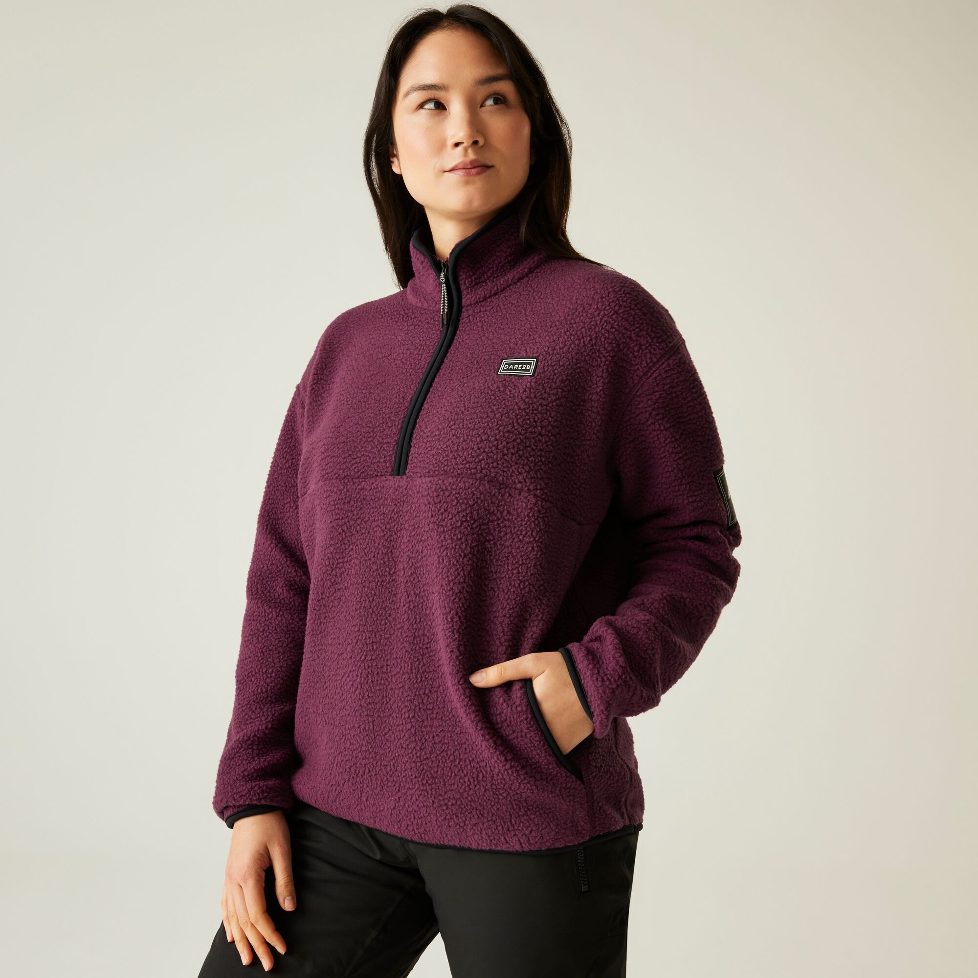Dare 2B Women's Purple Slide Out Fleece Size: 18